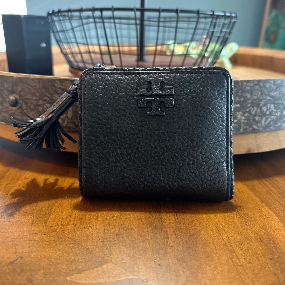 Tory Burch mini tassel wallet NWOT
